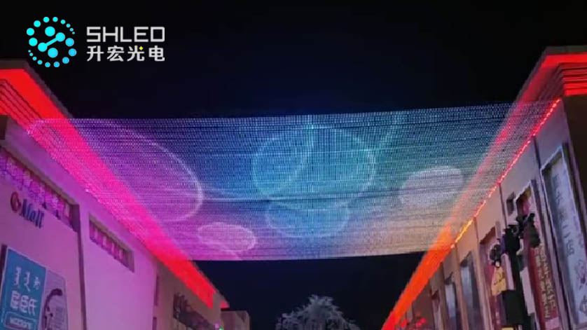 Led Canopy Sky Screen SH-J33 Led Pixel Dot