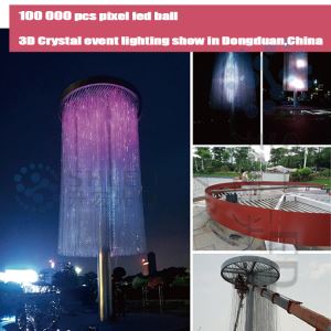 DMX Led Outdoor Christmas 3D RGB Pixel Ball